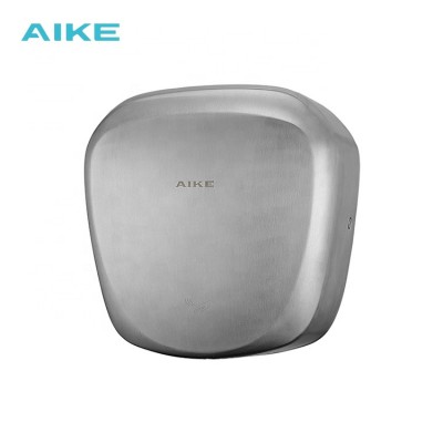 AK2900 Bathroom AIKE Electric Stainless Steel Auto Hand Dryer Infrared Sensor Machine with HEPA Filter